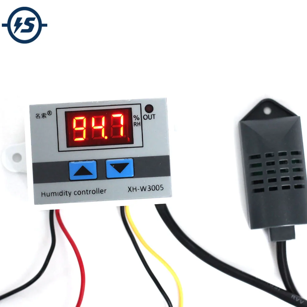 Buy Digital Humidity Controller DC 12V 24V AC 220V