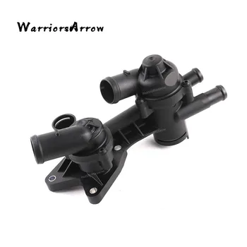 

WarriorsArrow Thermostat Housing Thermostats For VW Passat B6 B7 Jetta Golf 2010-2013 Polo For Skoda Octavia 1.4 1.6 03C121118F