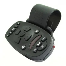 New 1pcs Universal Steering Wheel IR Remote Control for Car Video DVD GPS MP3 16 keys High-capacity memory