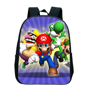 

Super Mario School Bags Children Kids School Bag Beautiful Popular Pattern Kindergarten Kid Backpack