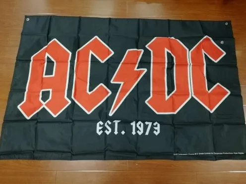 Йонин украшения тяжелый металл рок группа ACDC флаг