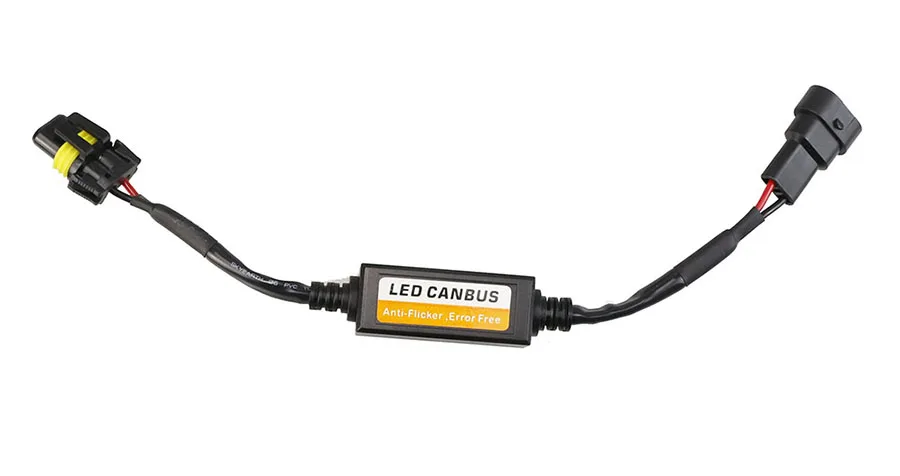 CANBUS H1 HB3 H4 H7 H11 H8 9004 H15 9012 Светодиодная лампа без EMC резистор Canbus отключение шлейки