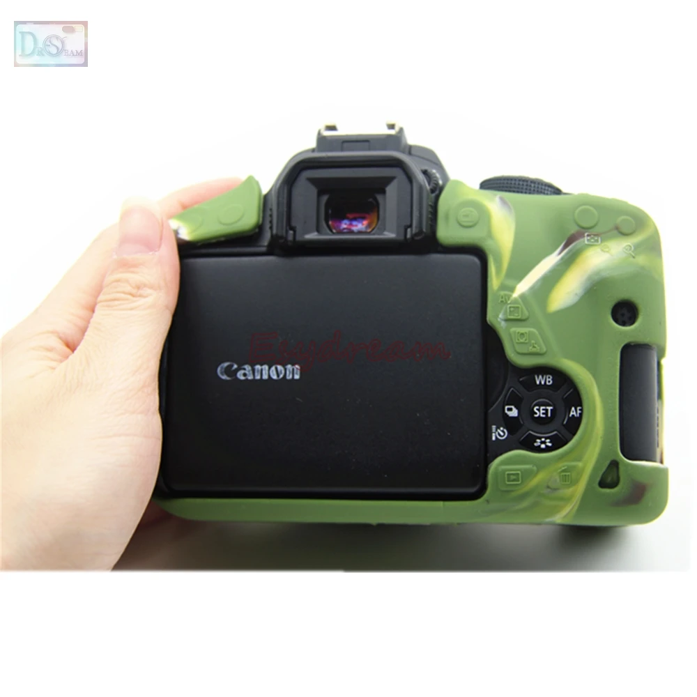 Резиновый силиконовый чехол для камеры Canon EOS 650D 700D Kiss X6i X7i Rebel T4i T5i
