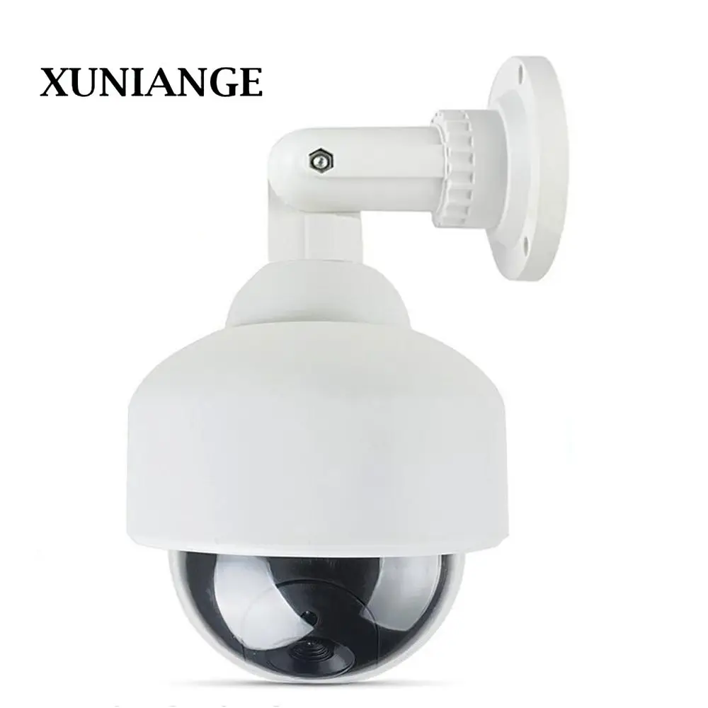

XUNIANGE Simulation Camera Virtual Camera Bullet Analog CCTV Fake Security Camera Flashing Red LED Indoor Outdoor Free Shippin
