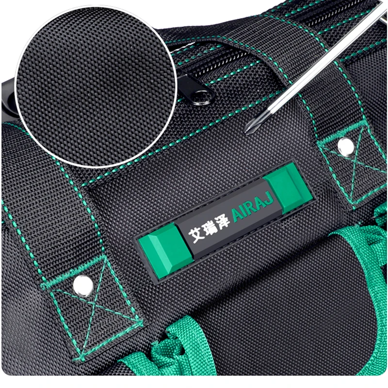  Airaj 2019 Maleta de Ferramentas, Simples/classic/upgrade/flagship Grossa à Prova d' Água de Grande Capacidade de Multi-função Bolsas Eletricista - Image 4