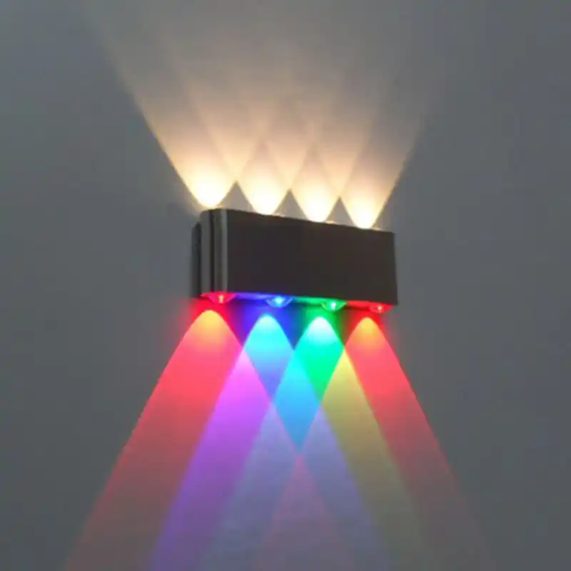 colored wall lights
