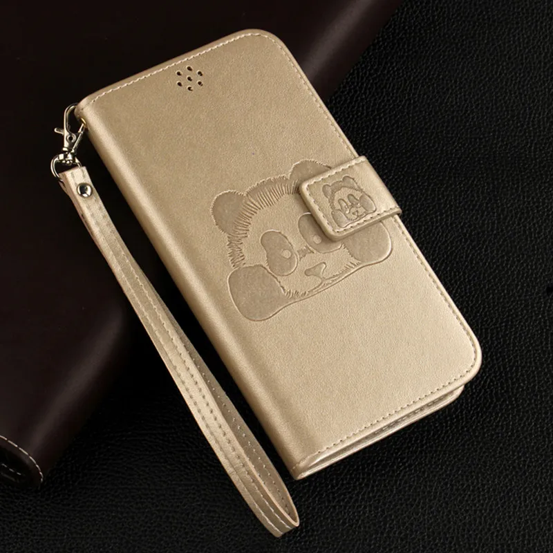 

Cute Panda Flip Magnetic PU Leather Wallet Phone Cases for LG G3 G4 K7 K8 K10 Mobile Phone Bag Cover with Stand Card Holders