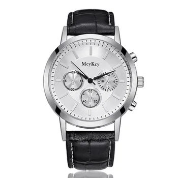 

Watches Men 2018 Top Brand Luxury Famous Wristwatch Male Clock Quartz Watch Leather Casual Watches Hodinky Relogio Masculino