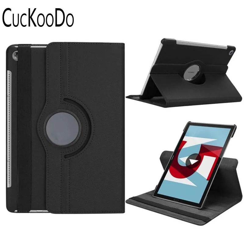 200 шт./лот 360 градусов вращающийся многоракурсном Экран Защитный флип Folio Stand Smart Case для huawei MediaPad M5 10,8 дюймов