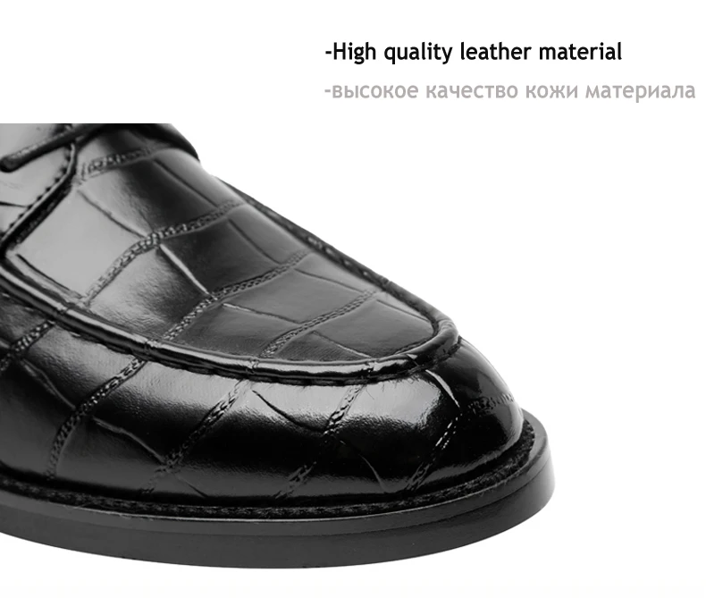 Mens Casual Shoes' Oxfords Wedding Shoe Lace-Up Mens Shoes Formal Leather Black Oxford Shoes For Men Casual Brogues Big Size 45 (8)