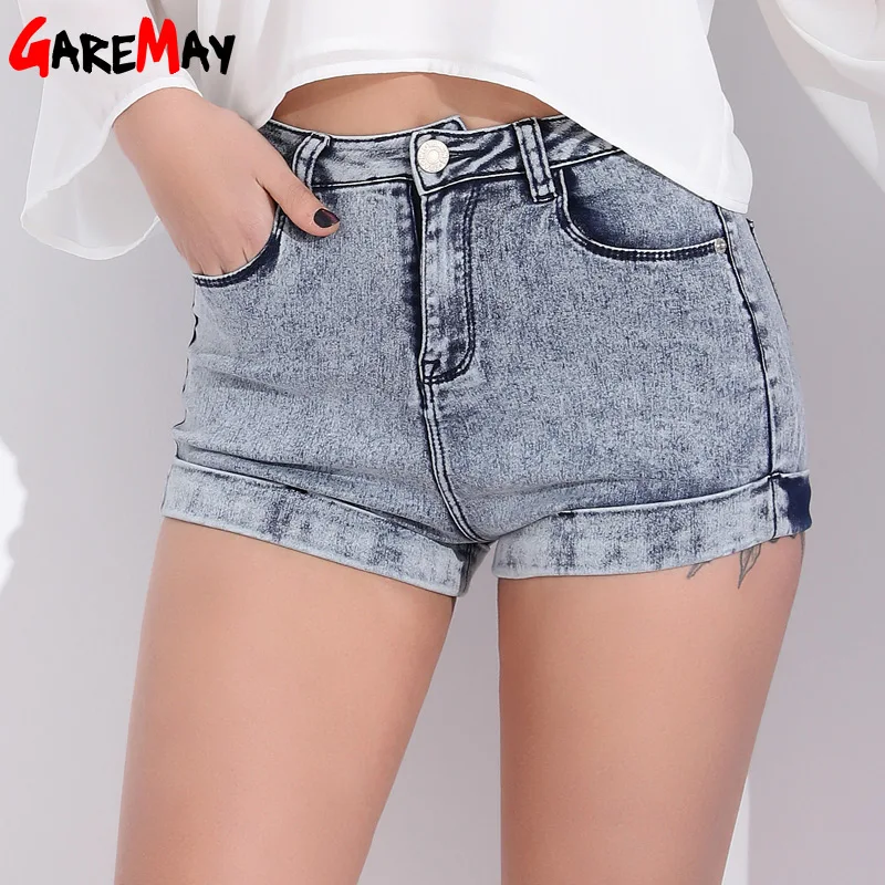 Buy Garemay Womens Denim Shorts Women Short Jeans Black Sexy High Waist Shorts