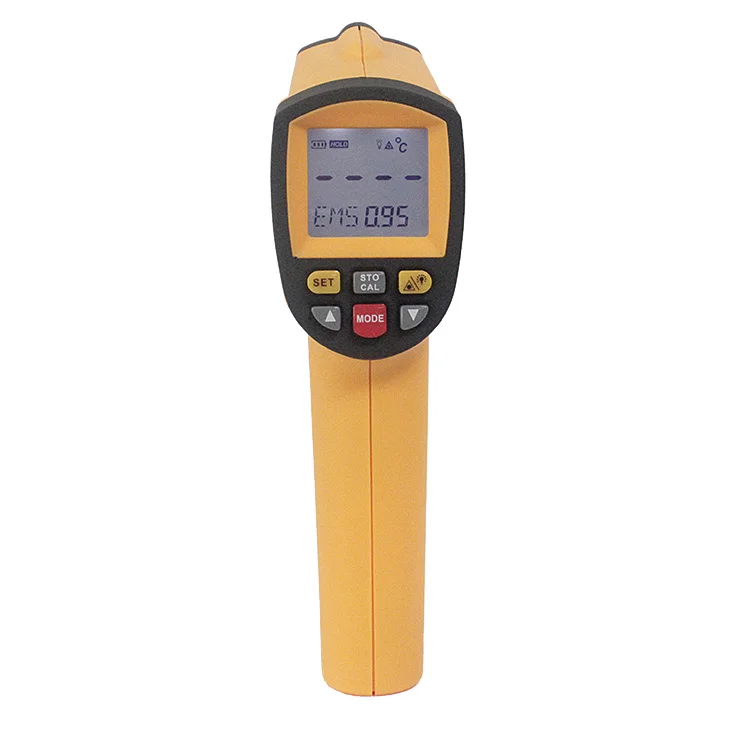 handheld temperature gun handheld infrared temperature sensor accurate non contact thermometer gm1650 Benetech