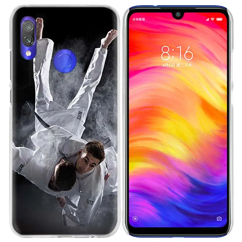 Жесткий чехол для телефона дзюдо тхэквондо для Xiao mi Red mi Go Note 7 6 6A Pro S2 5 5A 4X mi A1 A2 9 mi x 3 5G 8 lite Play F1 - Цвет: 06