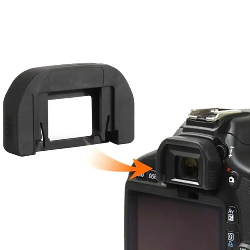 Черный наглазник видоискатель EF для Canon EOS 300D 400D 500D 550D 600D 1000D 1 шт.|Крышки объектива|