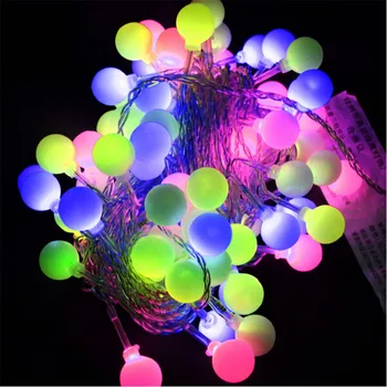 

LED Holiday String Light EU plug 70 LED Fairy Lights For Christmas Tree Wedding Party Decor 10M Garland Xmas 110-220V AC