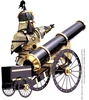 Piececool models 3D Metal Nano Puzzle Artilleryman Style Model Kits DIY 3D Laser Cutting Models Jigsaw Toys for adults 3