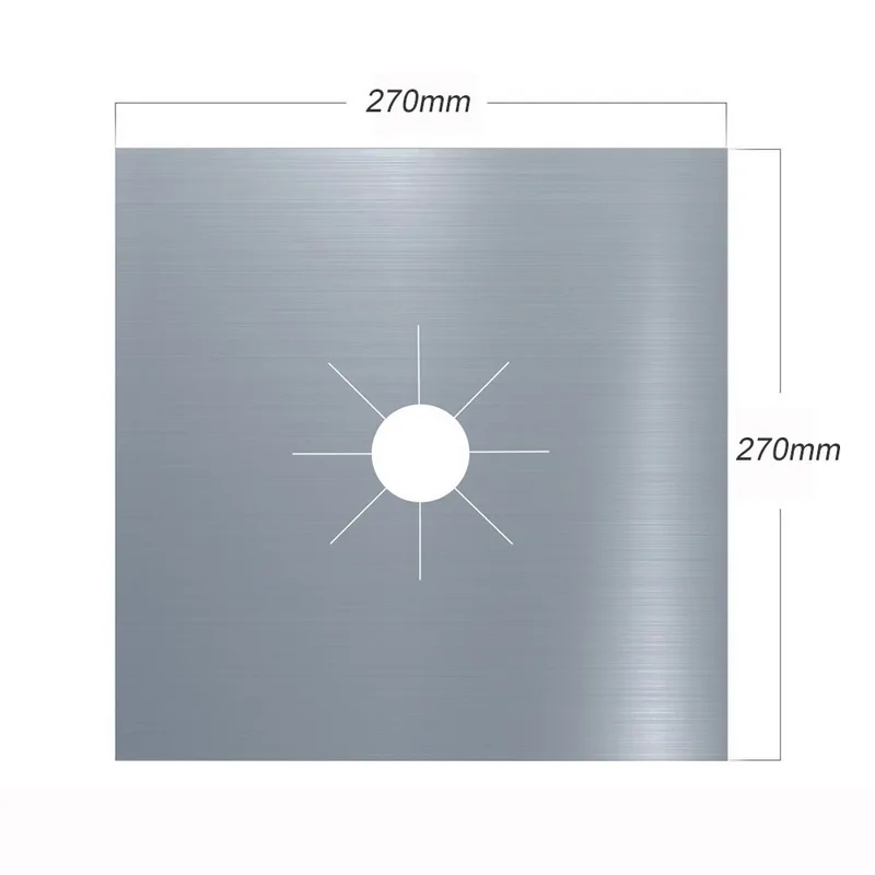Hoomall 8 шт. защитное покрытие для газовой плиты многоразовые газовая плита крышка горелки лайнер коврики пожарных травм защиты Trivets кухня инструменты