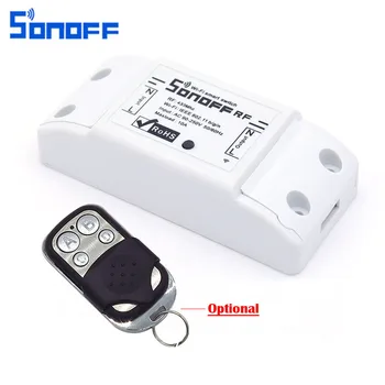 

Sonoff WiFi Smart Switches Smart Home Automation Wireless Switch Module Timer DIY Remote Controller 433Mhz RF Wireless Control