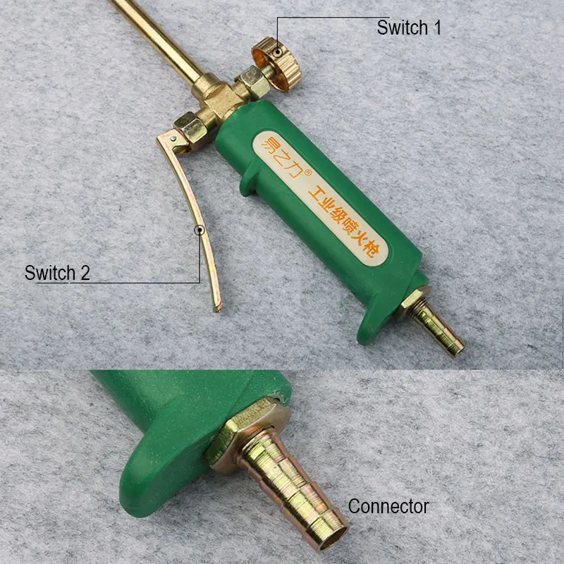 50# СЖИЖЕННАЯ сварочная газовая горелка пожарная пушка сварочная газовая горелка машина для выжигания сорняков сварочные аксессуары паяльная горелка пропан Бутан газ