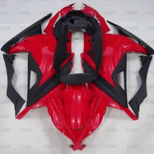 Для Kawasaki Zx300r 2013- мотоцикл обтекатель Zx300r 2013 Обтекатели для Кавасаки Zx300r 14 15 красный черные кузовные комплекты