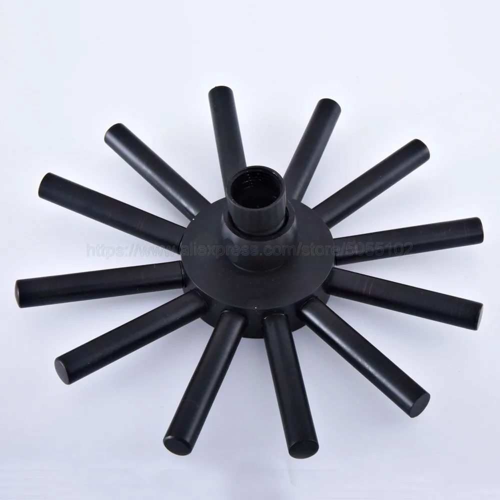 7.7 Inch Oil Rubbed Bronze Shower Head Water Rains Shower Head With Shower Bathroom Set Wall Mounted Shower Head zsh245