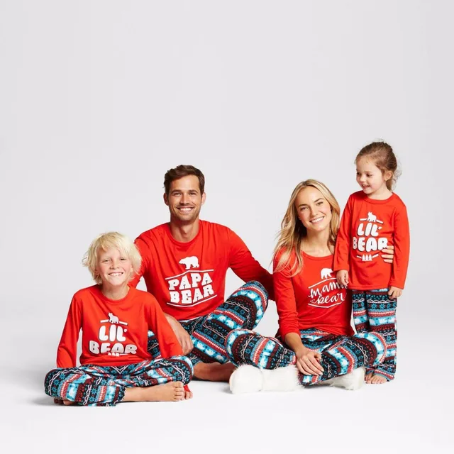 2018 family christmas pajamas family set father mother toddlers clothes christmas family pajamas sleepwear clothing qn9 - Family Pajamas Christmas 2018 family christmas pajamas family set father mother toddlers clothes christmas family pajamas sleepwear clothing qn9 - Family Pajamas Christmas
