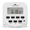 TM618H-2 220V AC Digital Timer Switch Output 220V Voltage Easy Wiring 7 Days Programmable Time Switch ► Photo 2/5