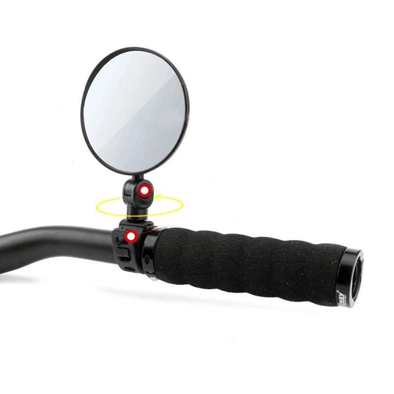 

Bicycle Rearview Handlebar Mirrors Universal 360 Adjustable Rear View Mirror MTB Bike Bicycle Handlebar Mirror Bike Accessories