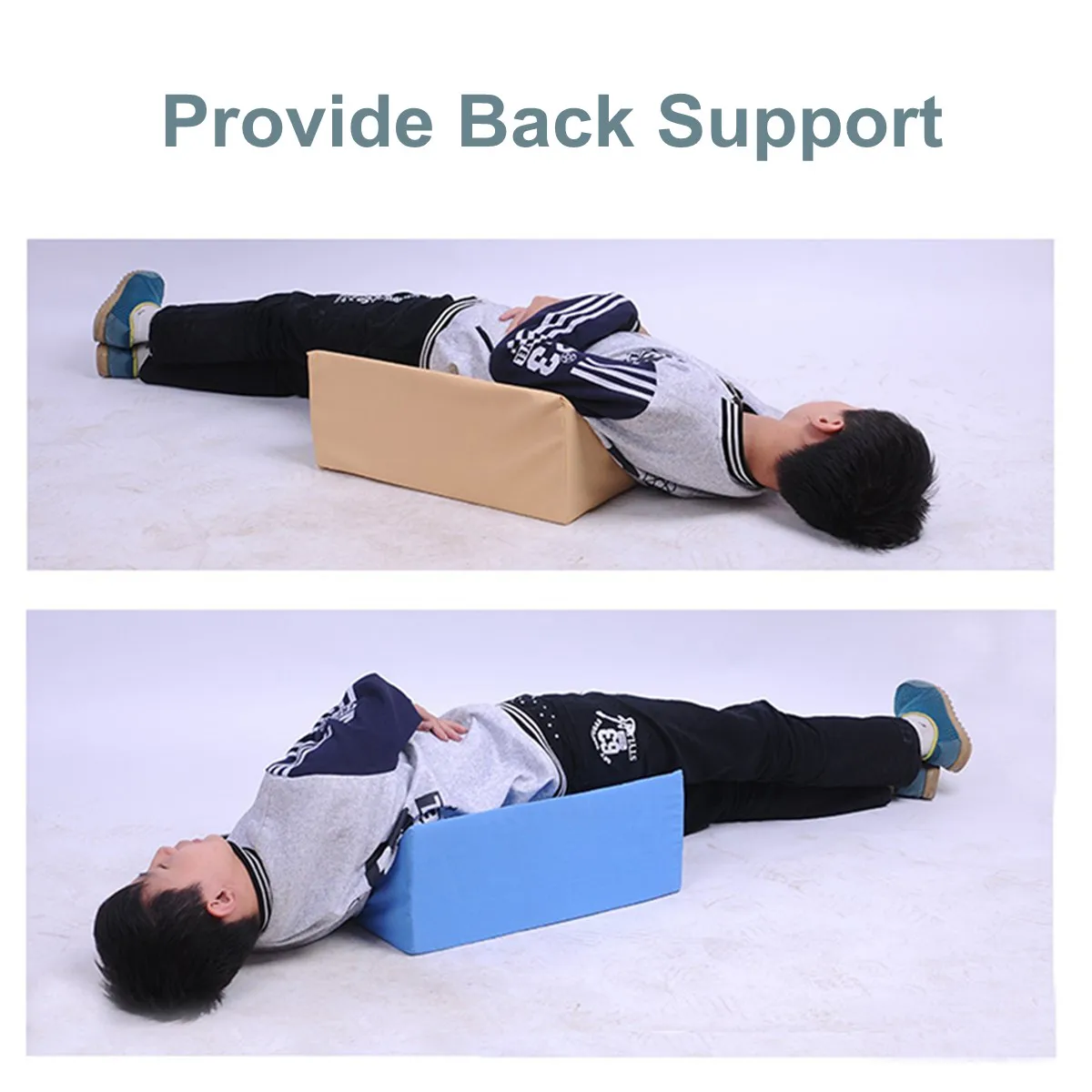 Bed wedge pillow