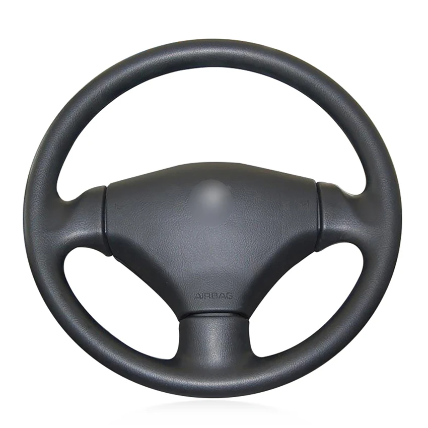 Ручная работа искусственная кожа черного цвета для Peugeot 206 2003 2004 2005 2006 | Автомобили