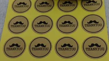 

Thank you Adhesive packaging Sealing stickers Gift Bag box bottle label White Material Sticker 1200pcs/lot Round 30mm