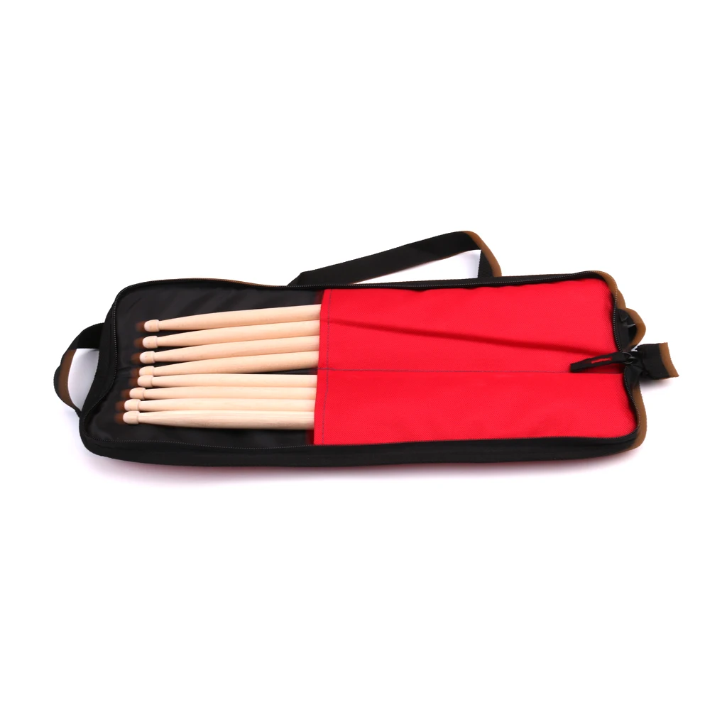 472x 105x 30mm Polyester Drum Stick Drumstick Carry Bag Mallet Bag for Percussion Drummer Accessories 3 Colors