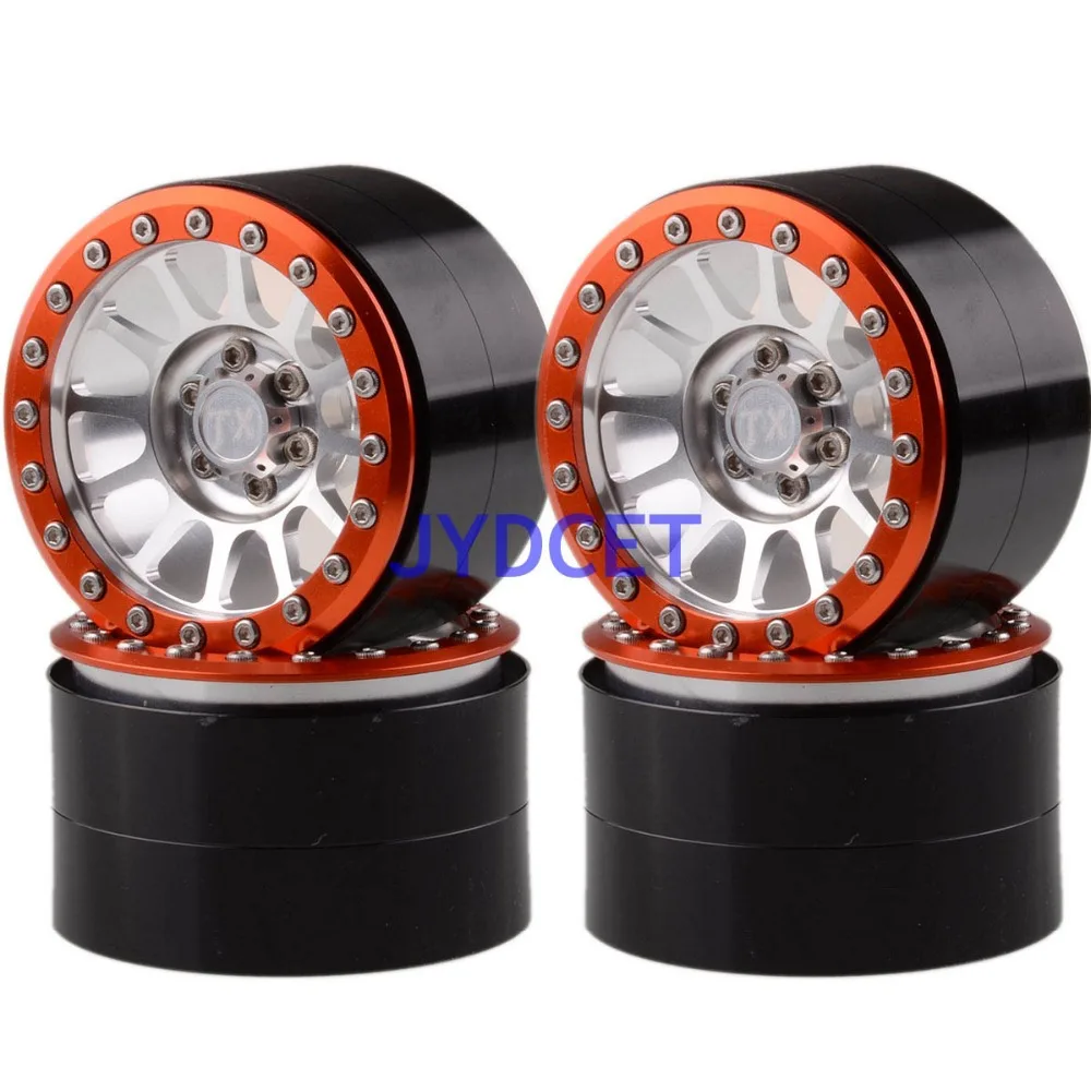 2022 Алюминиевый 12 спиц Beadlock 2 &quotобод колеса 4 шт для Axial Yeti/Wraith RC внедорожный