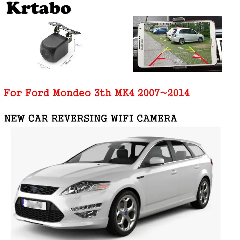 Автомобильная Беспроводная задняя камера для Ford Mondeo 3th MK4 20007~ ночного видения заднего вида HD CCD ночного видения водонепроницаемый высокое качество