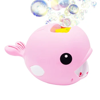 

Baby Bath Toy Whale Automatic Bubble Maker Funny Bubble Maker Pool Swimming Bubble Blower Machine Toys For Children Gift