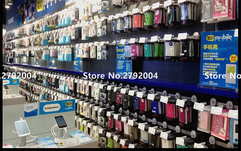 Gancho da Parede do Slat Unidades Pacote Negro Cor 180 Milímetros Chave Magnética Pura Preço Tag Seguro Exibição 100 - 25 Cheap Sistema EAS