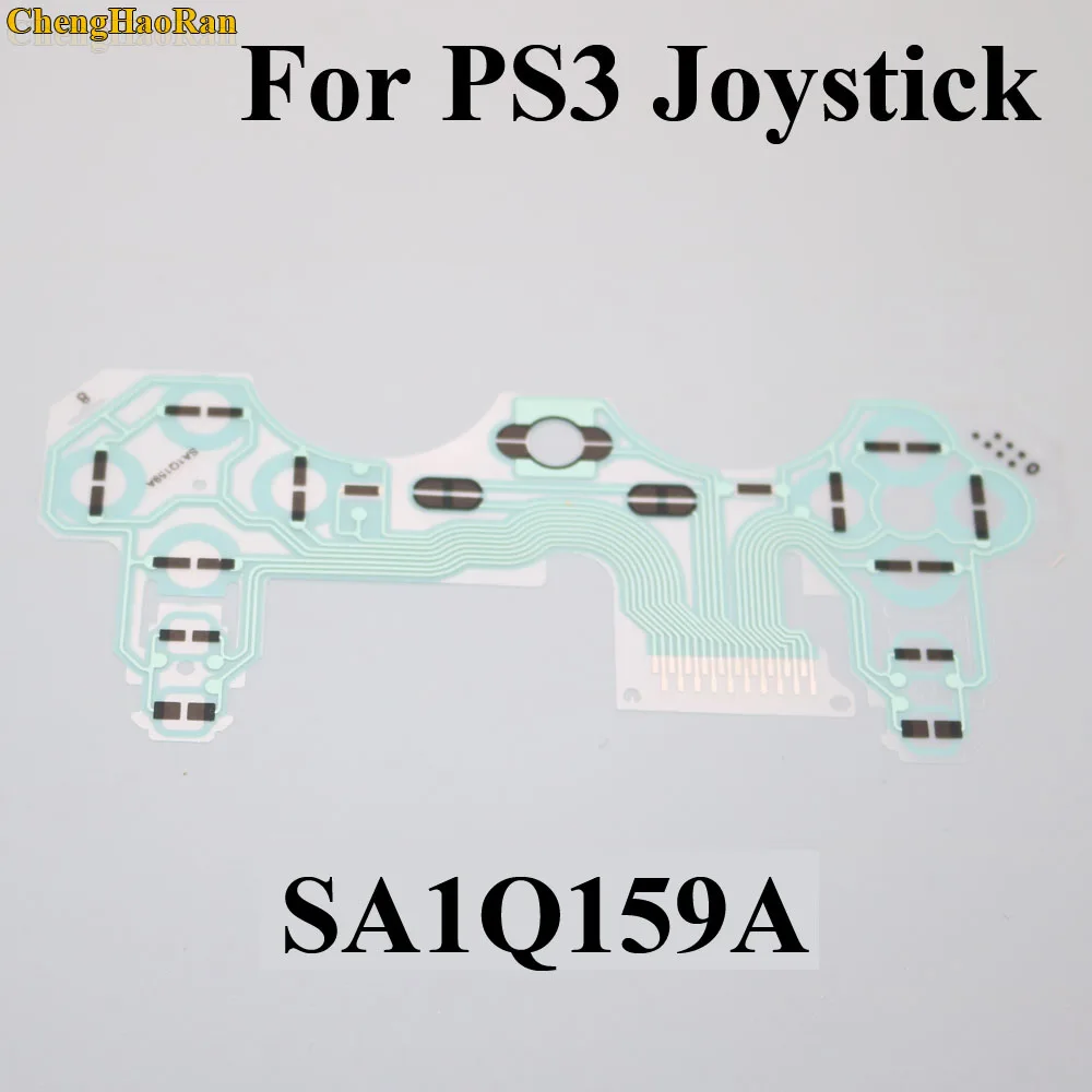 

ChengHaoRan 1x Conductive Film Circuit Board PCB Ribbon for Sony for PS3 Joystick Flex Cable SA1Q160A Repalr parts SA1Q159A