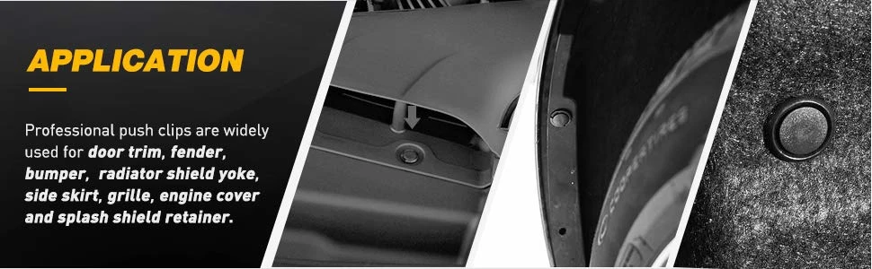 40pcs Engine Under Cover Push-Type Retainer Lexus & Toyota Clips 90467-07201 OEM Replacement Fasteners Clips for 