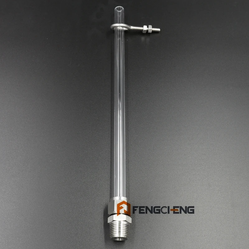 

Economy Kettle Sight Glass Kit-1/2"MPT, Brewer Design, 1/2" Polycarbonate Tubing, 1.5"L Eye Bolt, Compression