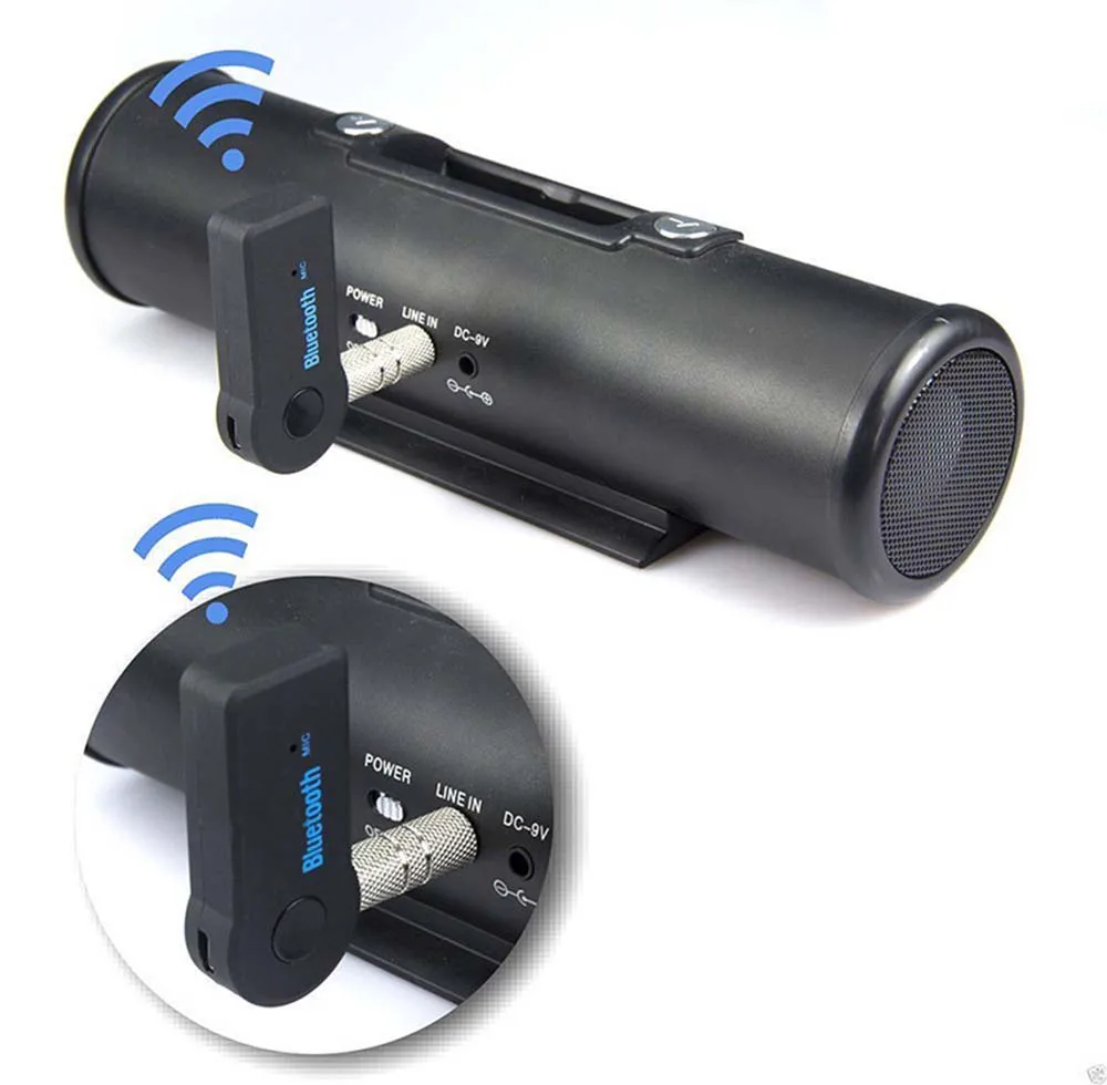 VIKEFON Bluetooth аудио приемник стерео 3,5 мм разъем AUX Bluetooth адаптер MP3 Автомобильный передатчик беспроводной динамик адаптер для наушников