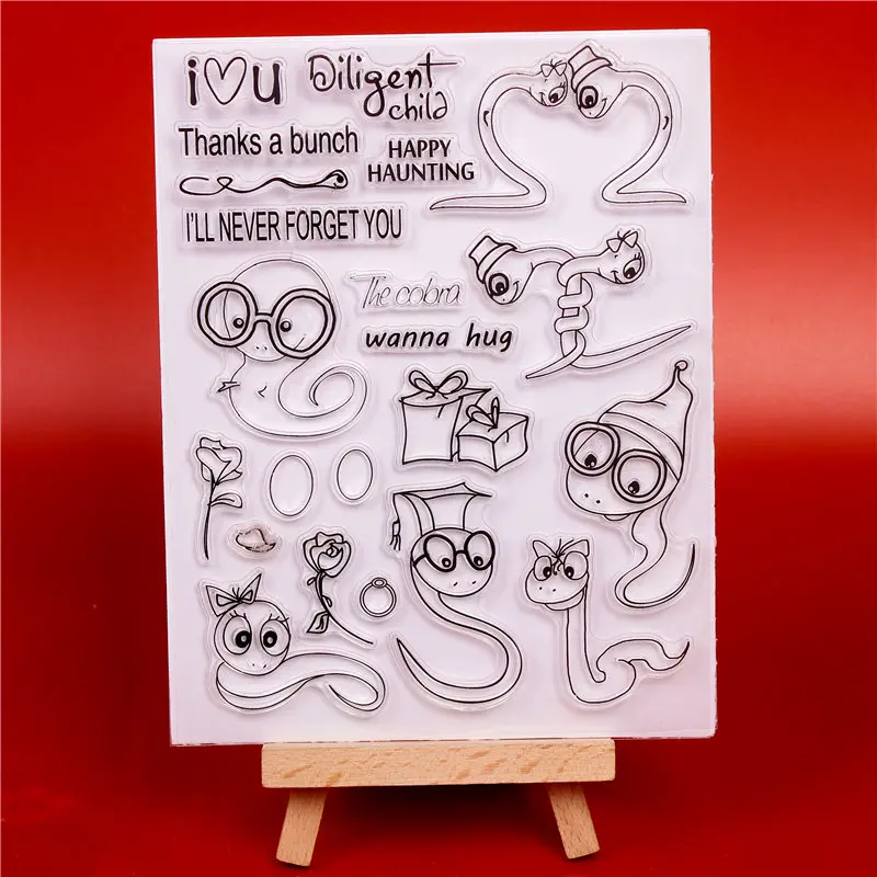

2019 new arrival Thanksgiving/Snak Transparent Clear Stamps for DIY Scrapbooking Card Making diy photo album Decorative