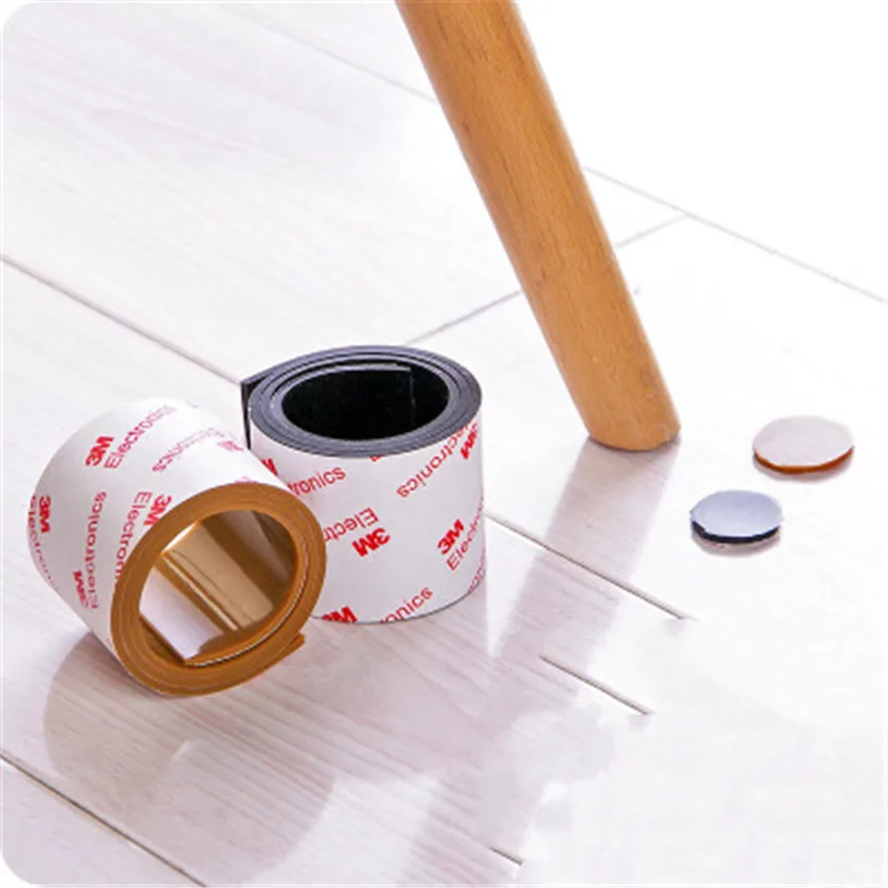 

4x50cm Non Slip Silicone Furniture Leg Sticky Chair Feet Pads Anti Slip Table Pads Floor Protectors Self Adhesive Furniture Feet