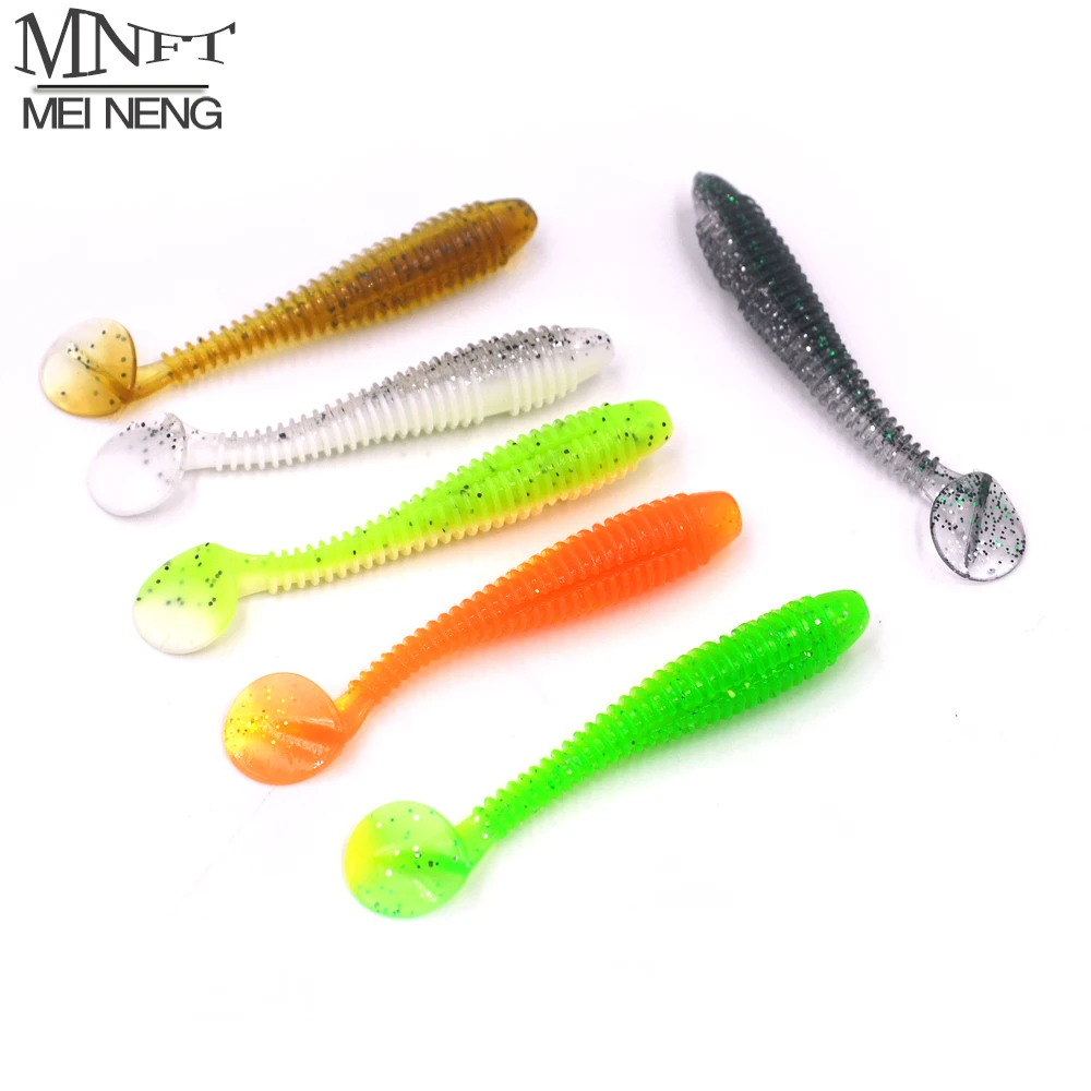 Buy MNFT 30Pcs Fishing Lure Soft Baits Bass Lures