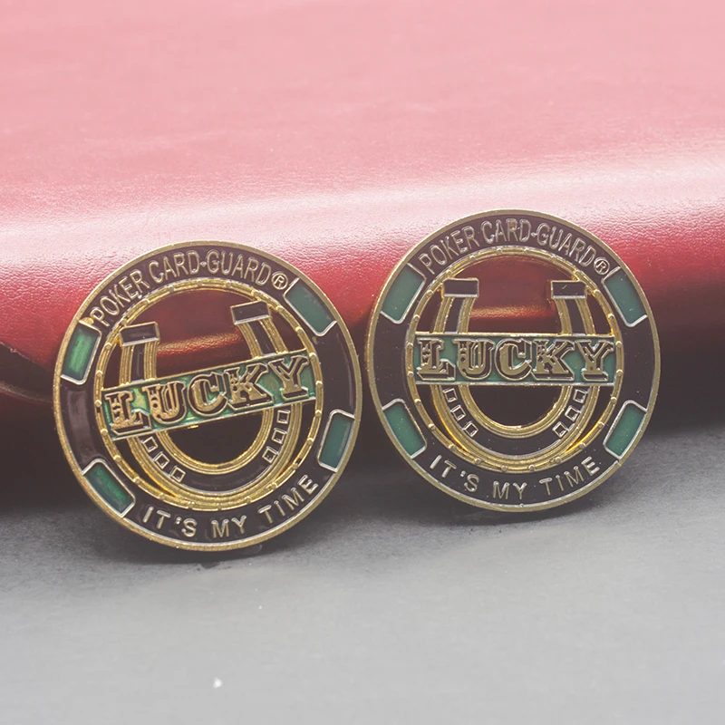Lucky Poker Card Guard It's My Time Commemorative Coin Collection Art Craft Gift Noncurrent | Дом и сад