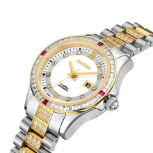 2017 NAKZEN Brand Mechanical Watches Women Automatic Calendar Watch Steel 30 m Waterproof Sapphire Crystal Mirror Women Watches