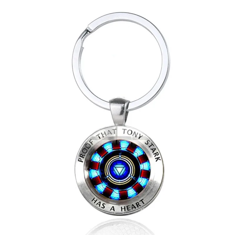 Iron Man Tony Stark Keychain Marvel The Avengers 4 Endgame Quantum Realm Series Key Ring Car Key Chain Holder for Men Jewelry|Key Chains| - AliExpress