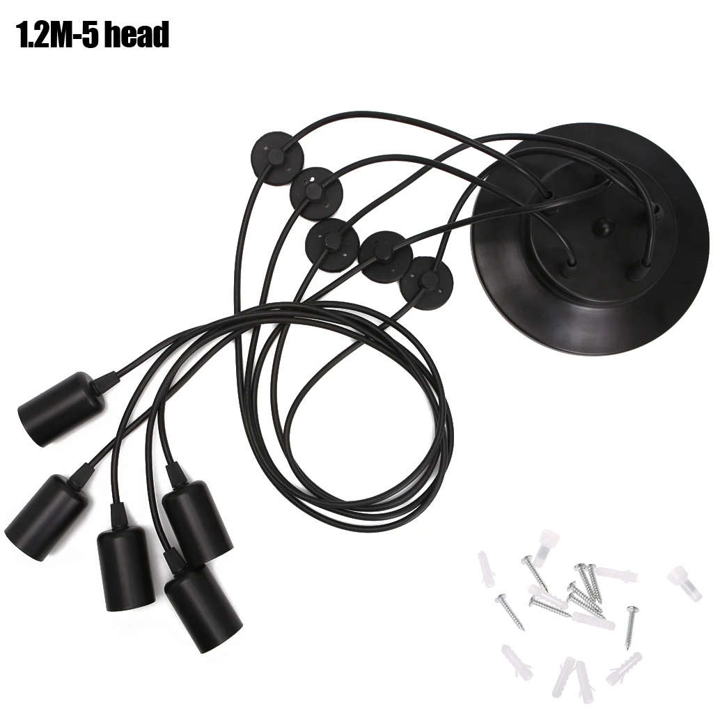 Economici Annata Nordic Spider Lampada a Sospensione Più Regolabile Retro Lampade a sospensione Loft