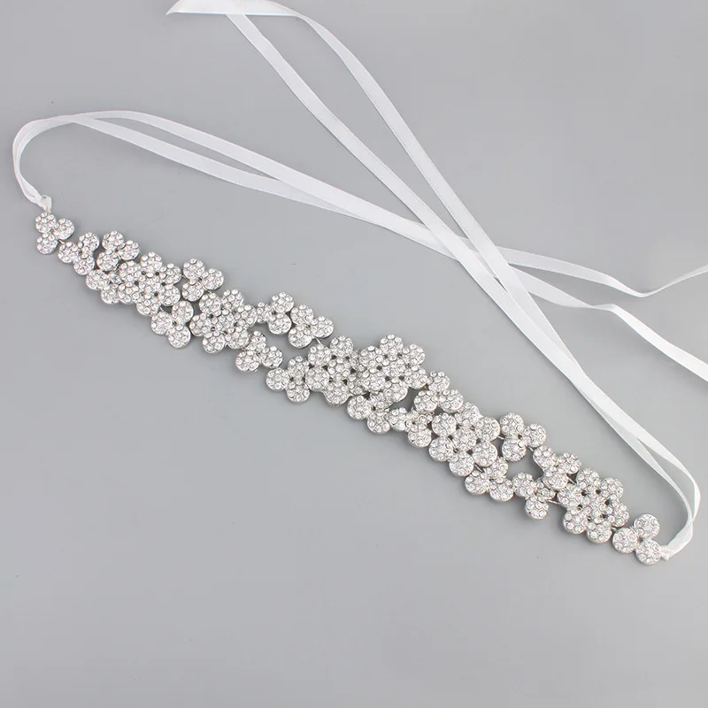

Jonnafe Gold Silver Rhinestone Floral Headpiece For Bride Fashion Wedding Tiara Hair Accessories Bridal Headband Hair Crown