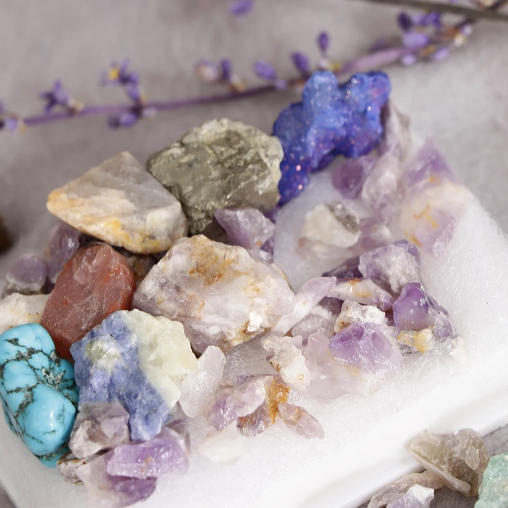 Rock & Mineral Collection PK06 Geology Science Kit Earth Science Toy - Mixed Minerals