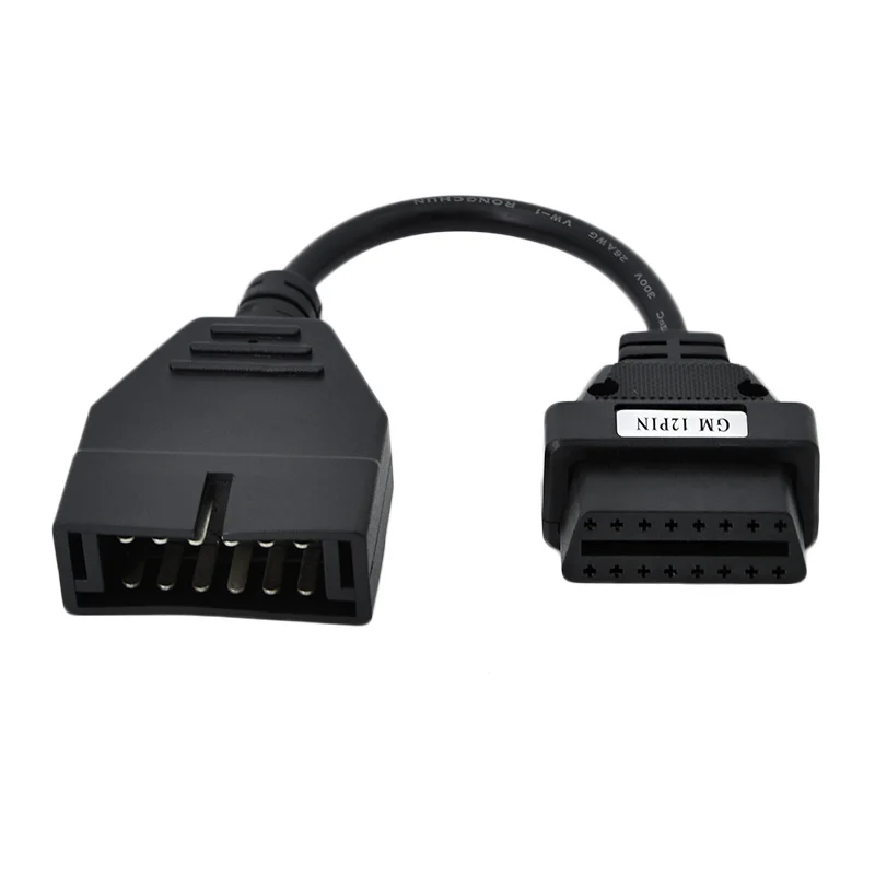 Кабельный разъем OBD2 для G M 12 Pin 16 диагностический инструмент адаптер с бесплатной